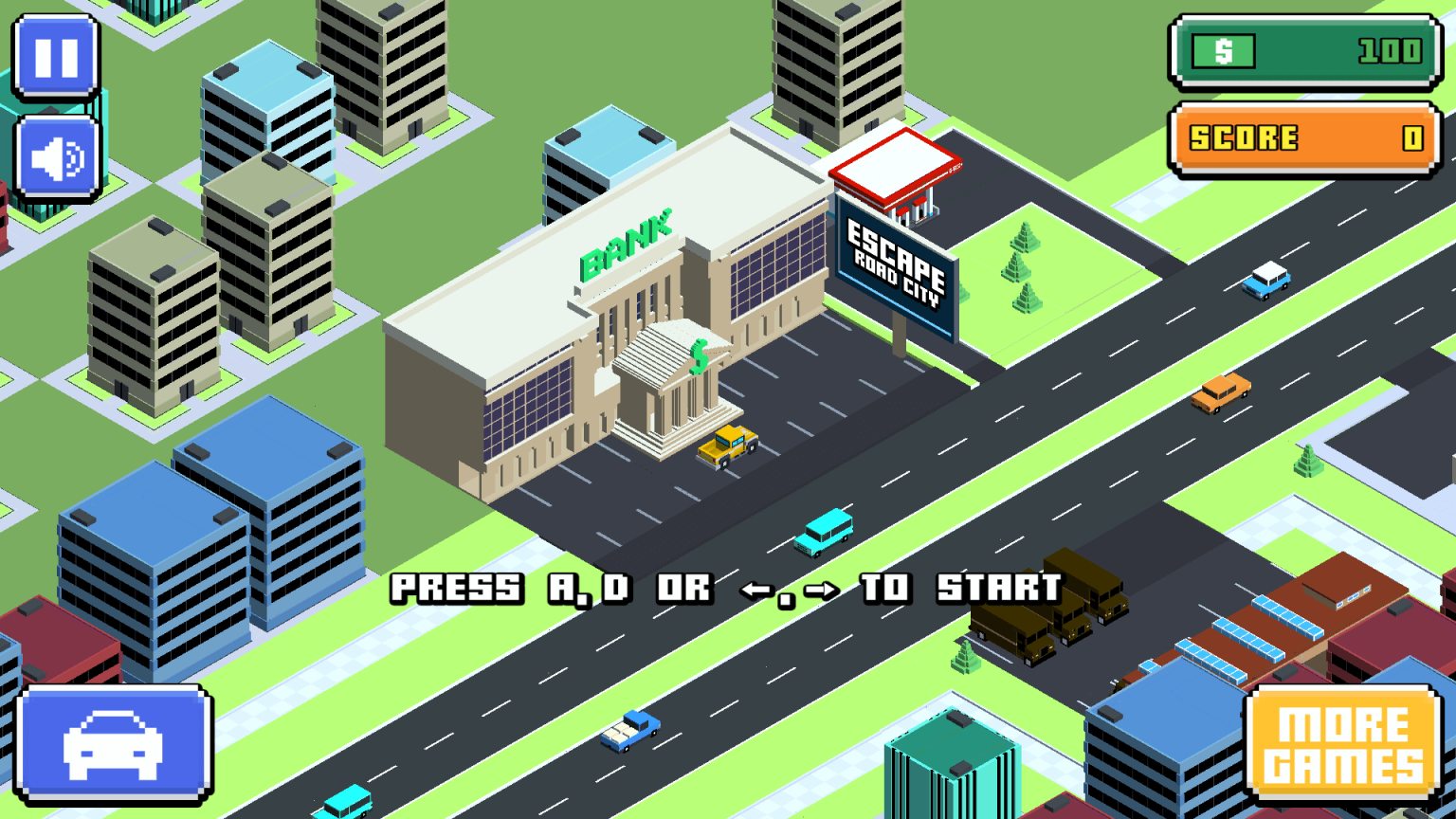 Escape Road City – Police Chase Driving Game