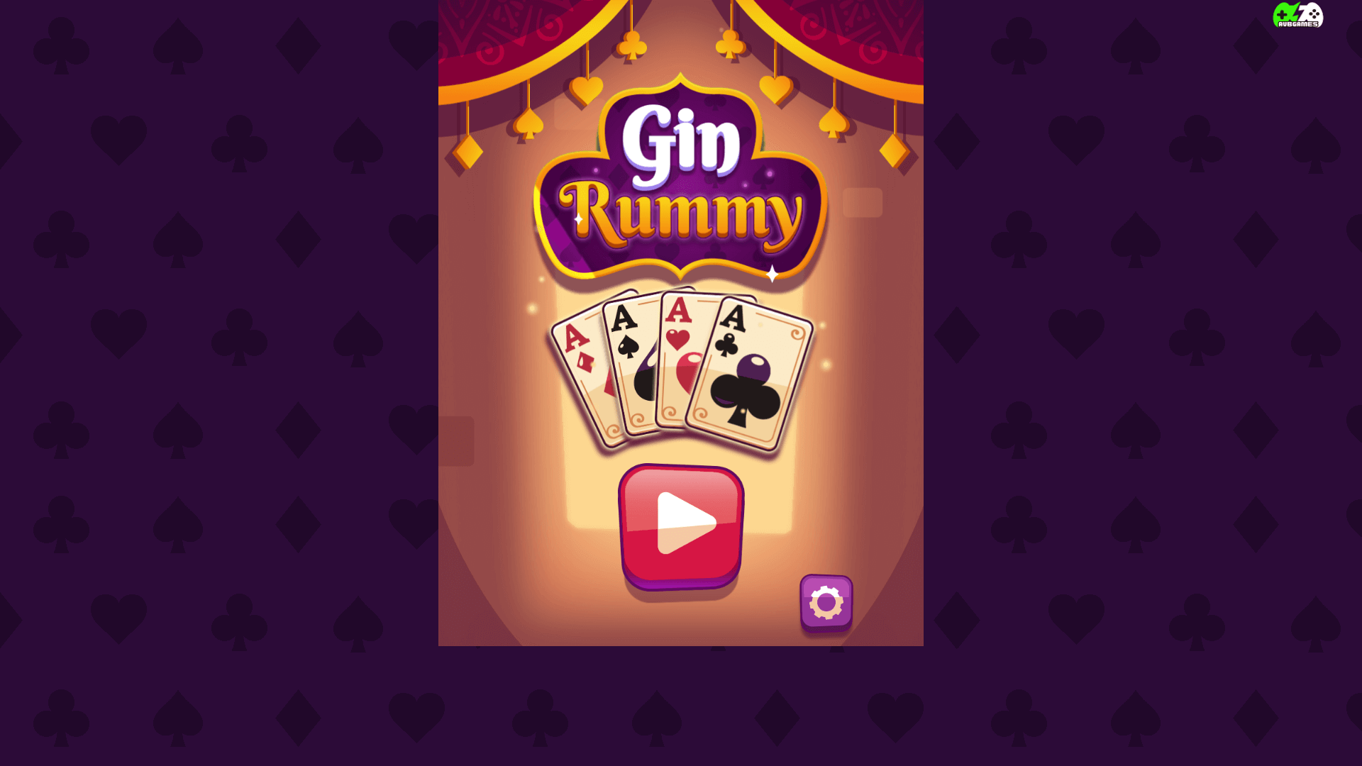 Player organizing cards into a valid set in Gin Rummy to prepare for a winning hand