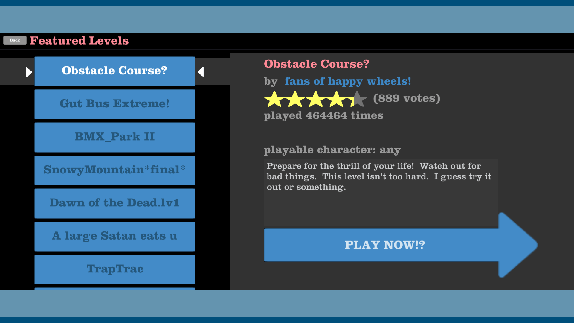 Businessman character crashing into an obstacle in a physics-based level
