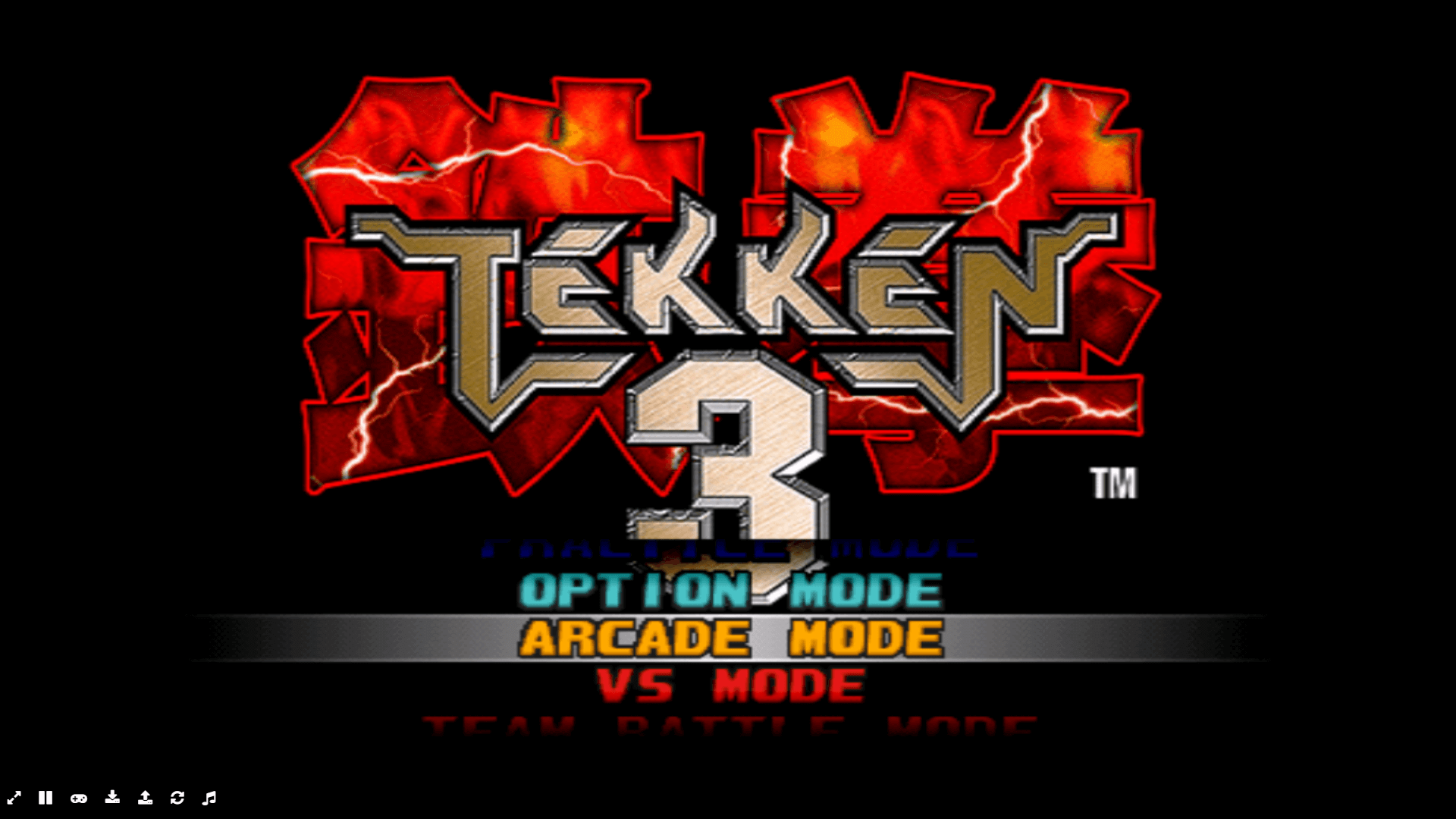 Tekken 3 gameplay screenshot showing a martial arts battle between iconic characters.
