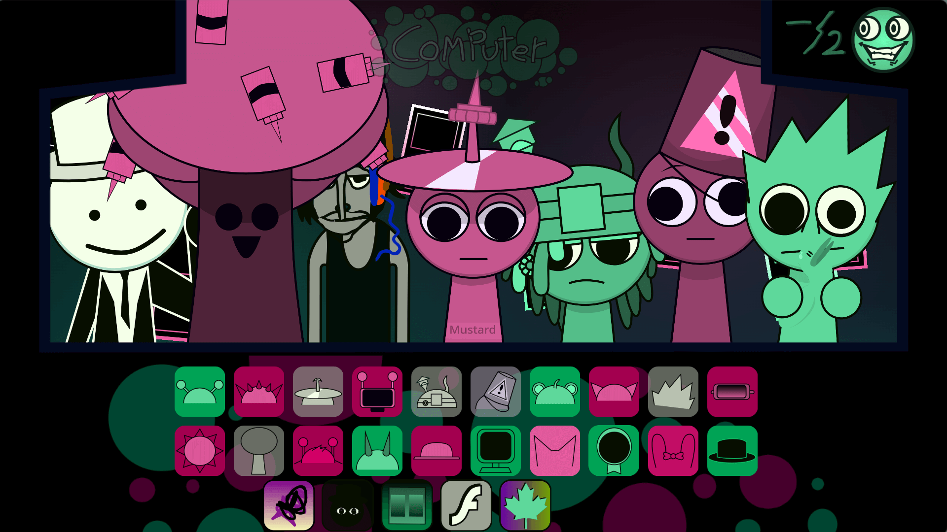 Sprunki Mustard – Fun Interactive Music Game