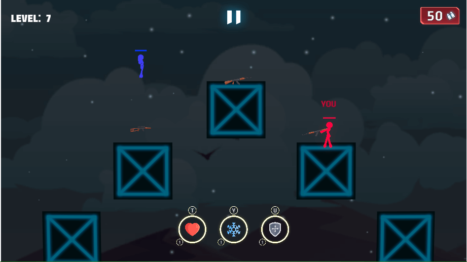 Stick Fight the chaos
