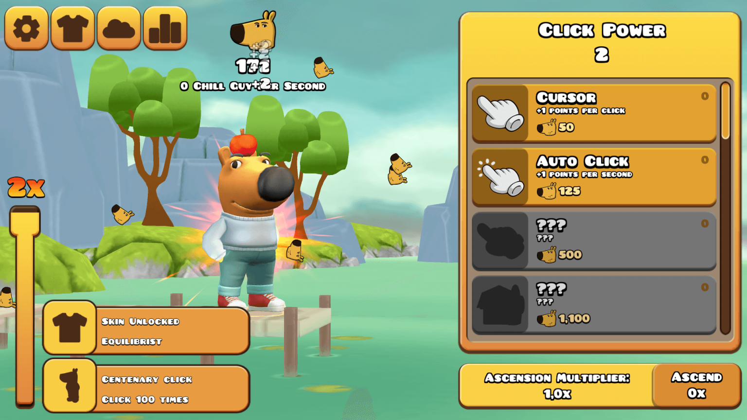 Chill Guy Clicker 3D – Fun Idle Tap Game Online