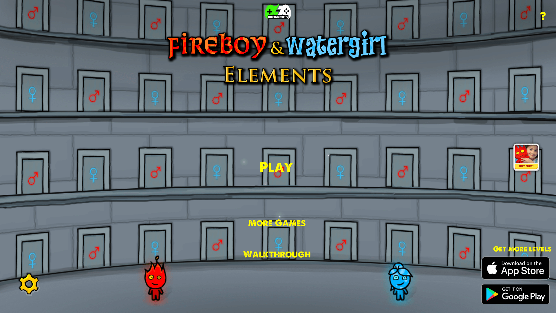 Fireboy and Watergirl 5 gameplay screenshot