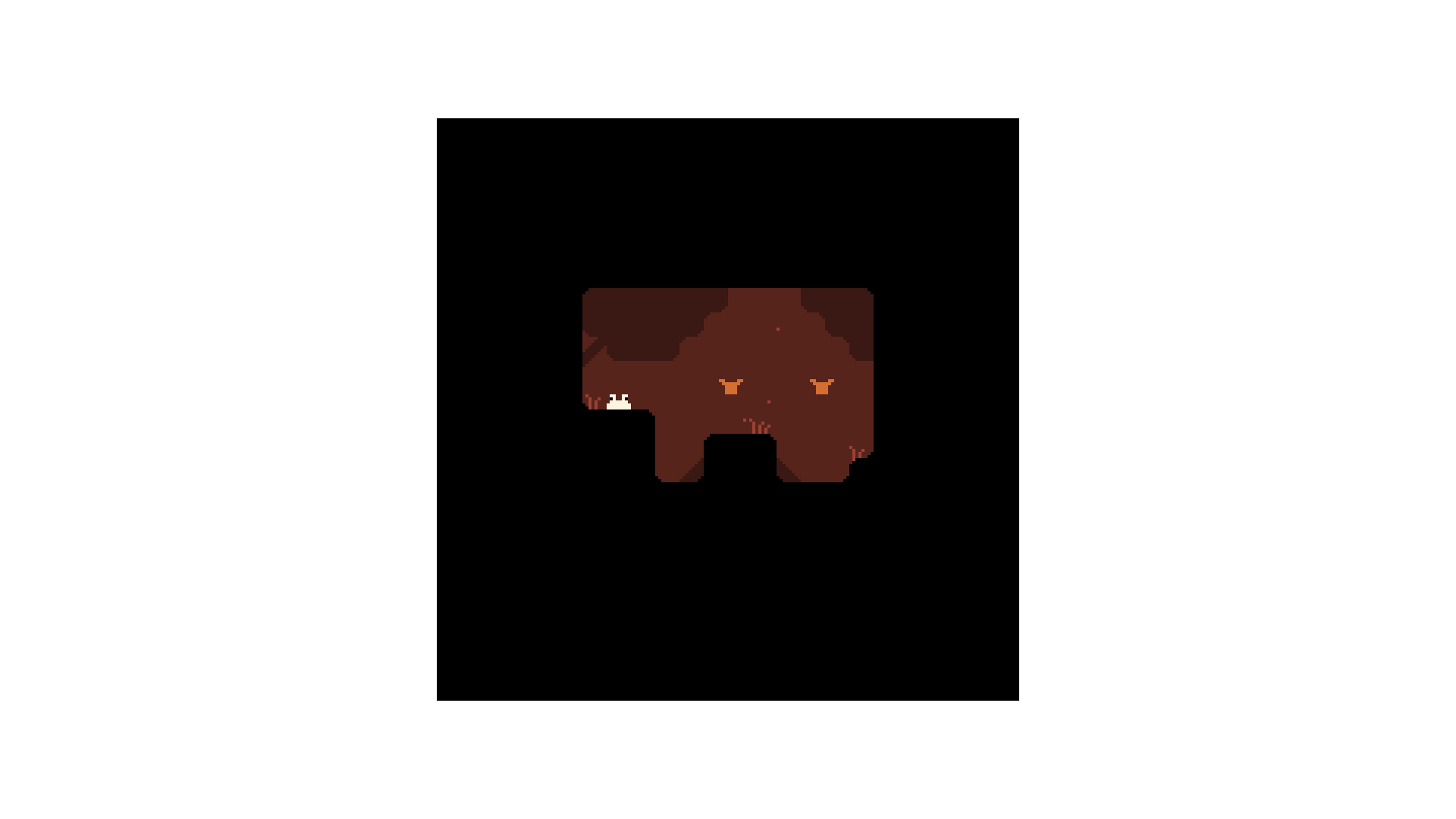 Colorful pixel art graphics of Froggo Town in Frogfall1