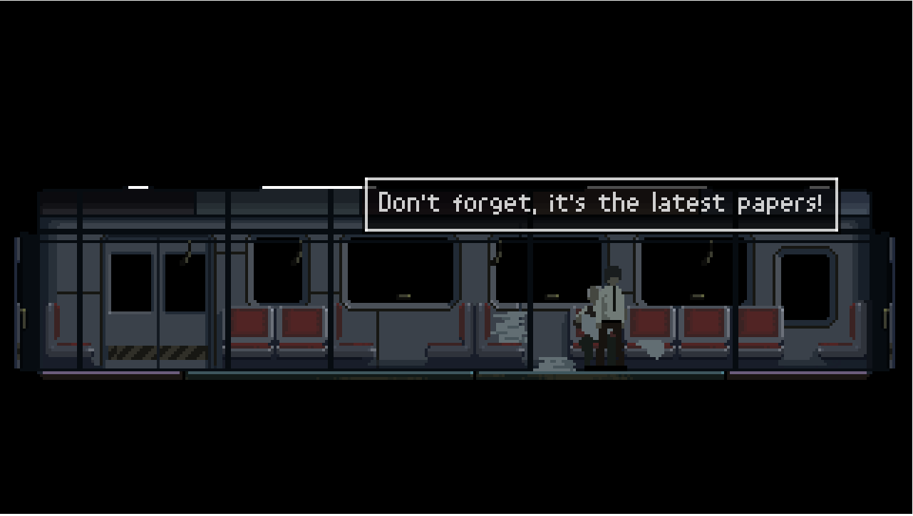 Last Train Home gameplay showing soldiers navigating a snowy battlefield aboard an armored train3