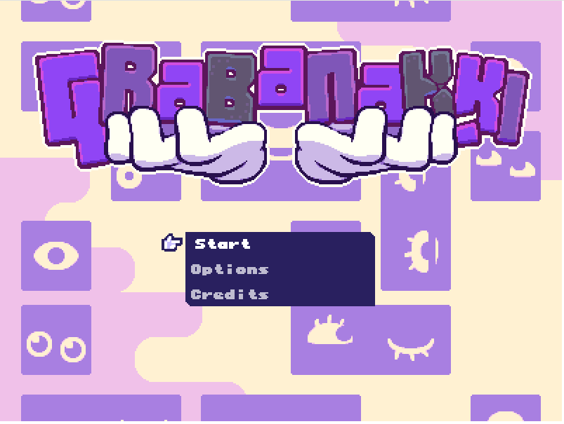 Shrinking platform effect in Grabanakki as the player uses blocks to attack enemies