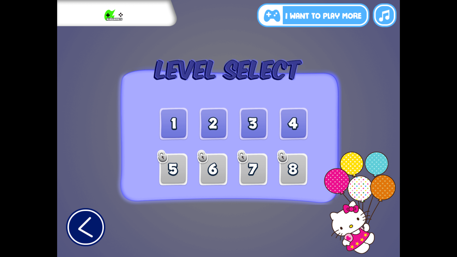Hello Kitty-themed memory cards with bright graphics and playful icons