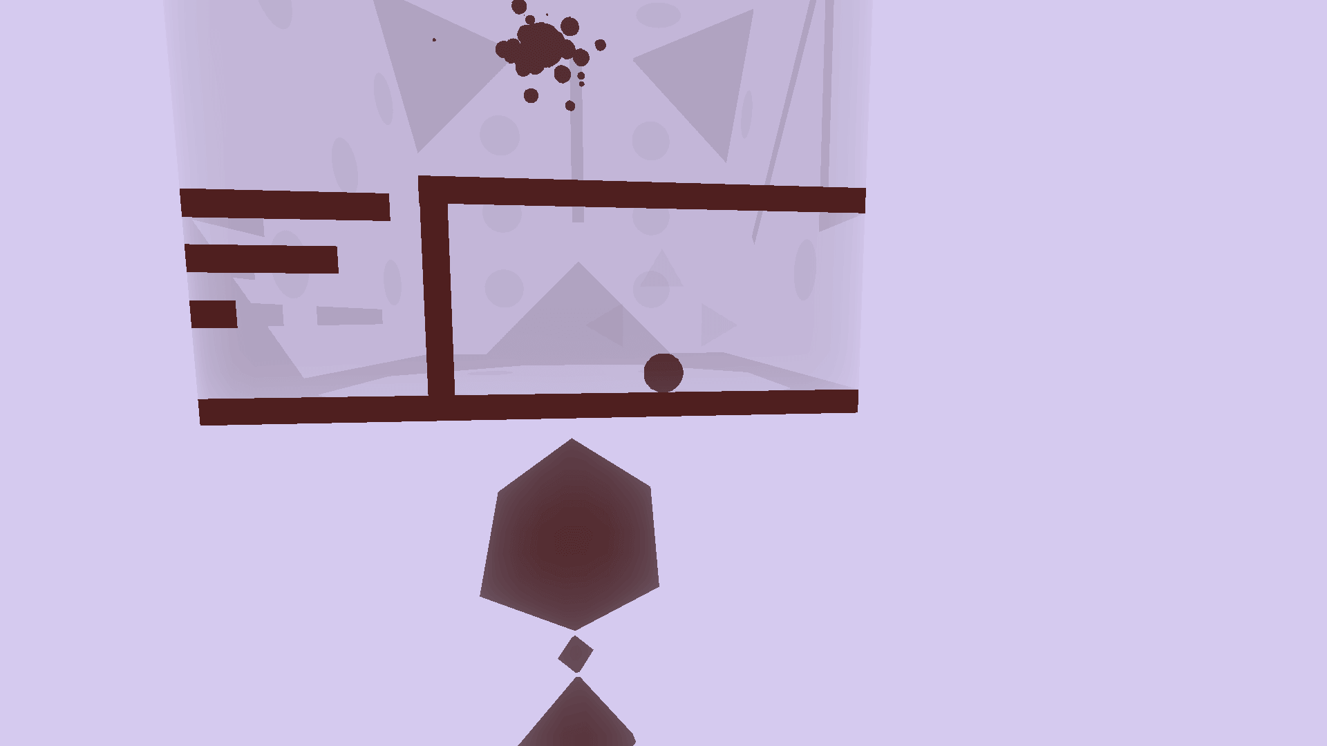 Holonomy Web puzzle levels with increasing difficulty and spatial navigation challenges