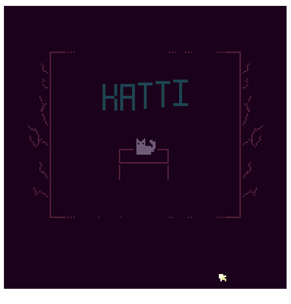 Player guiding the cute cat Katti toward a cozy box in the game4