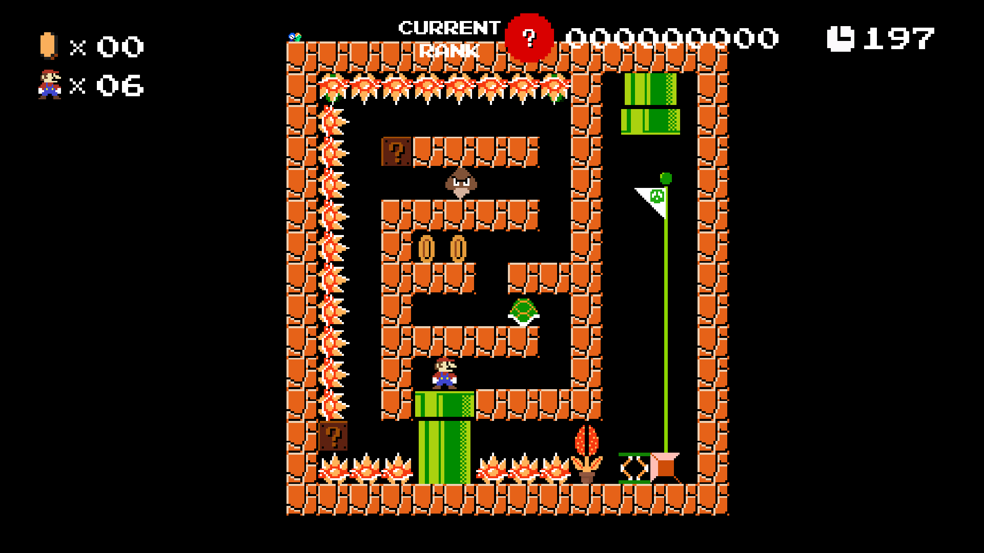 Mario-style character jumping across platforms in Level UP game