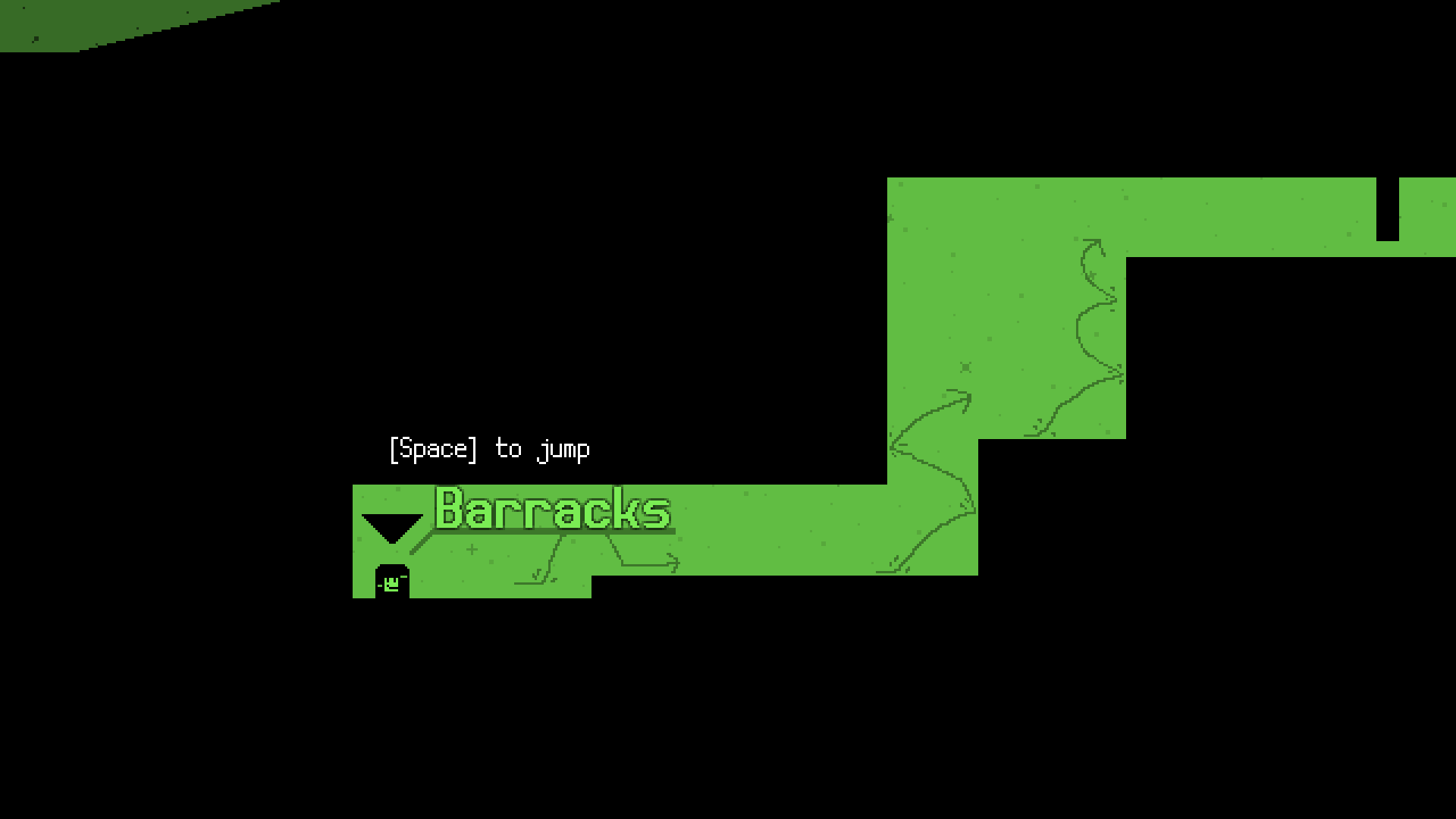 Mobility gameplay showing character jumping through a maze with dangerous obstacles
