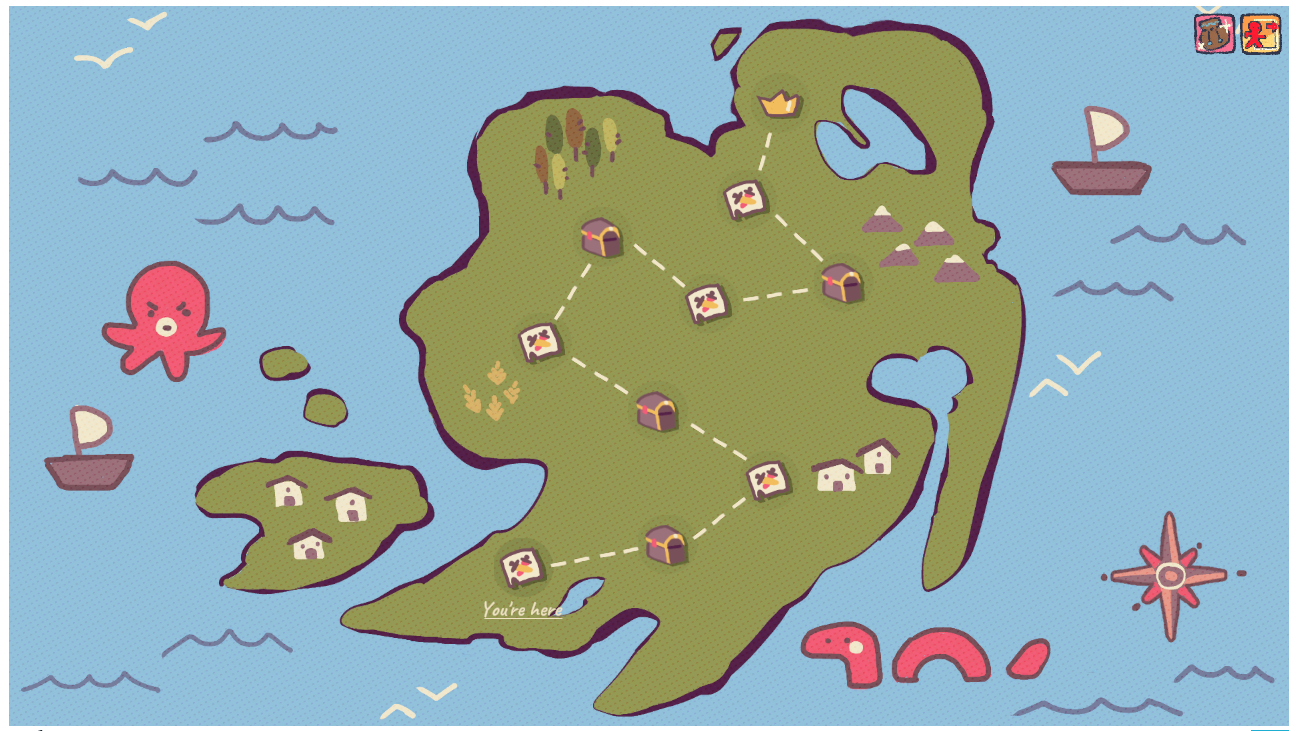 Paper Soldiers gameplay showing strategic card placement on a board with various tile types2
