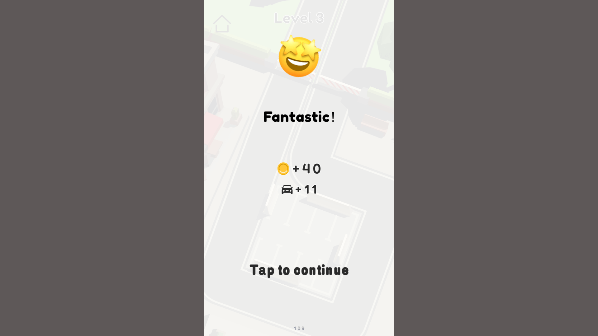 Solving traffic puzzle by moving cars in Parking Jam game