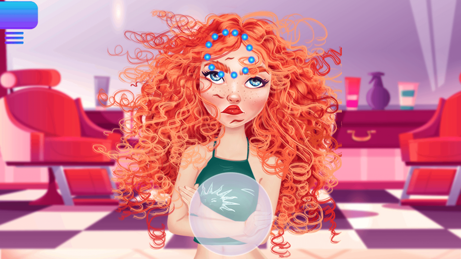 Fun nail care activity with colorful nail polish and cute designs in Country Girl City Girl