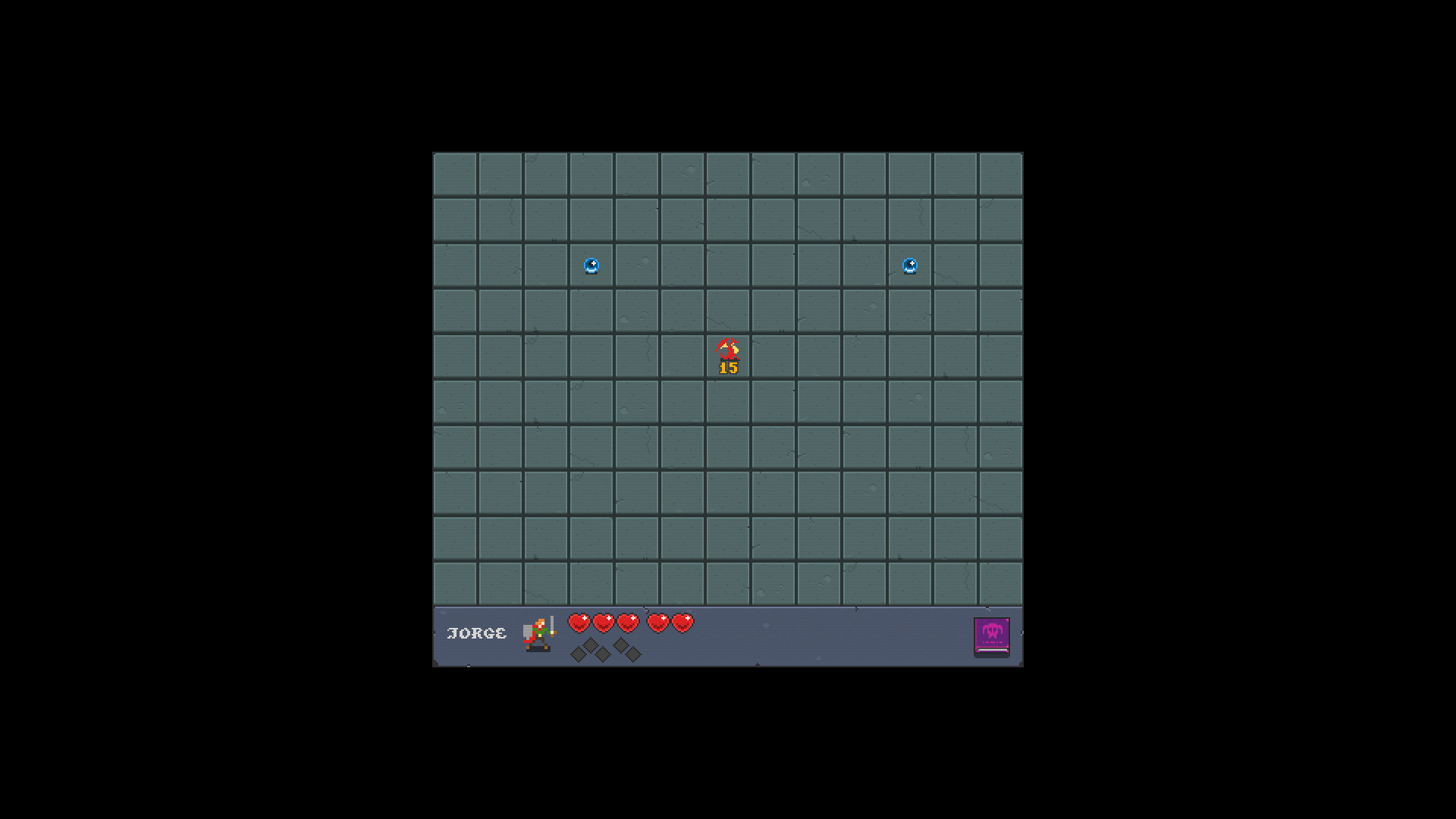 Gold and enchanted items revealed on the board in DragonSweeper
