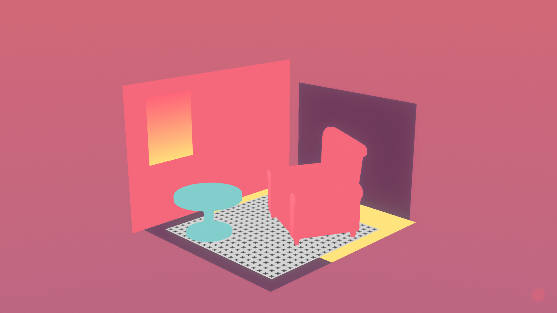 Finding the perfect angle to clear objects from the room in Empty puzzle game