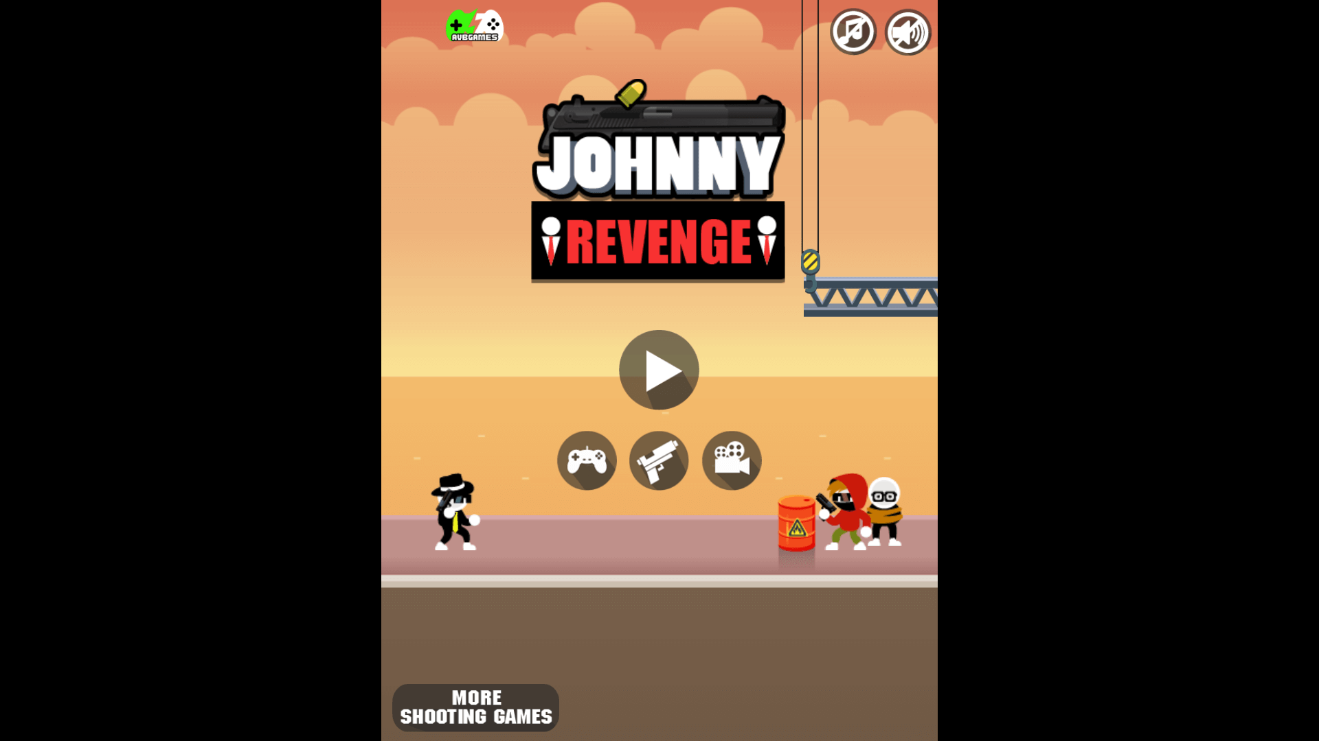 Story scene showing Johnny's partner being taken hostage by enemies