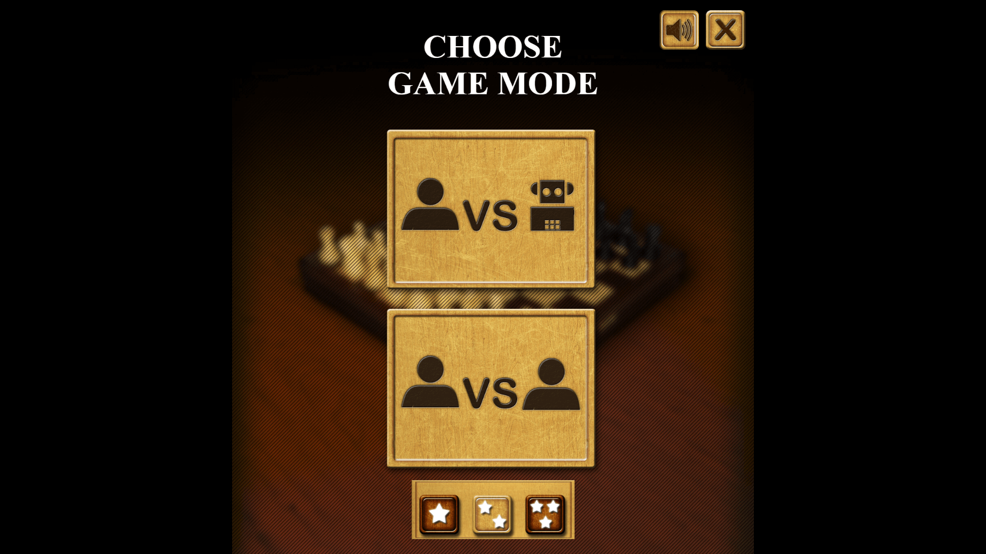Online Chess game main menu with play options and difficulty levels2