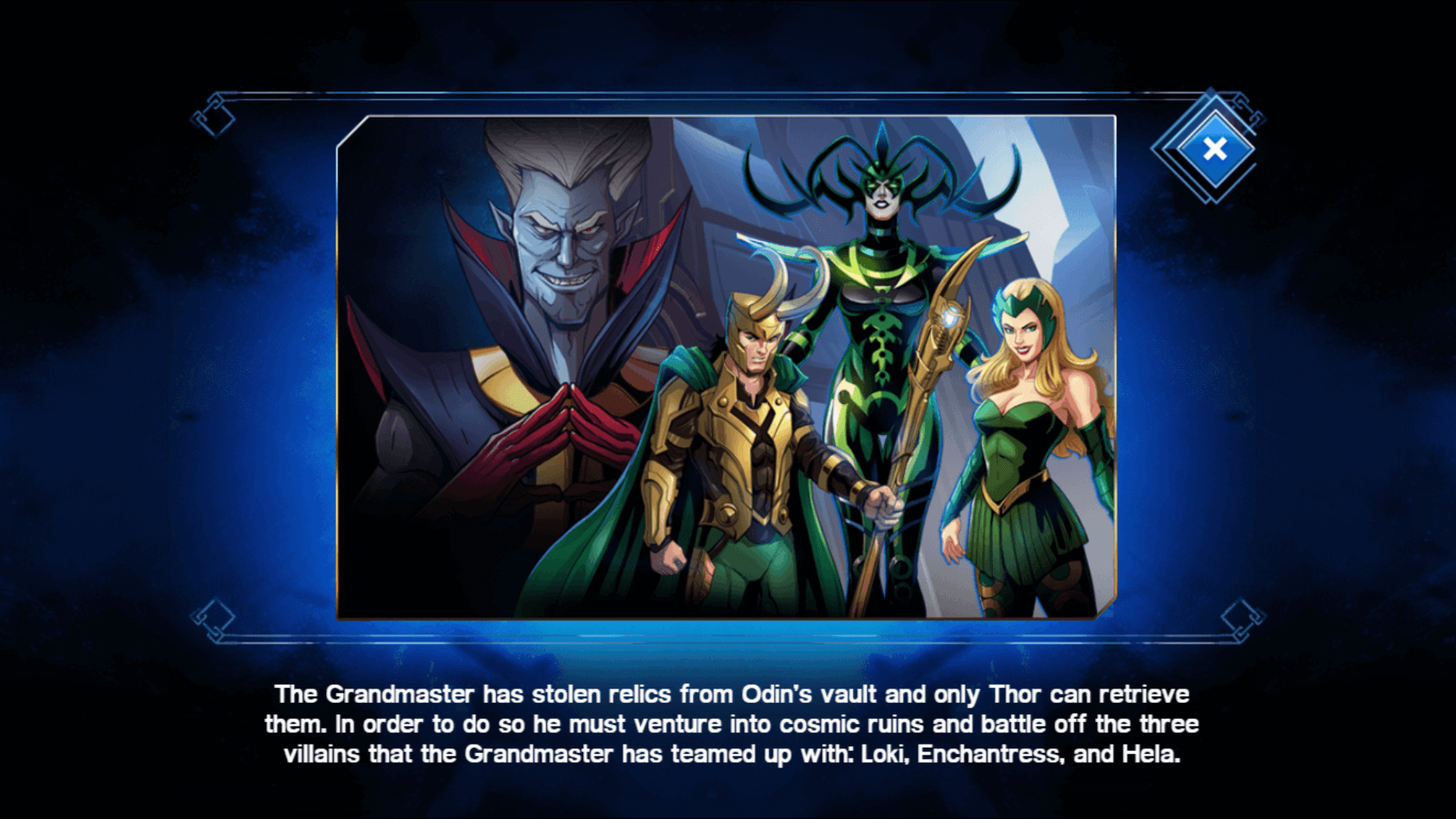 Thor using his powerful hammer, Mjölnir, to unleash a special attack in Thor – Boss Battles game1