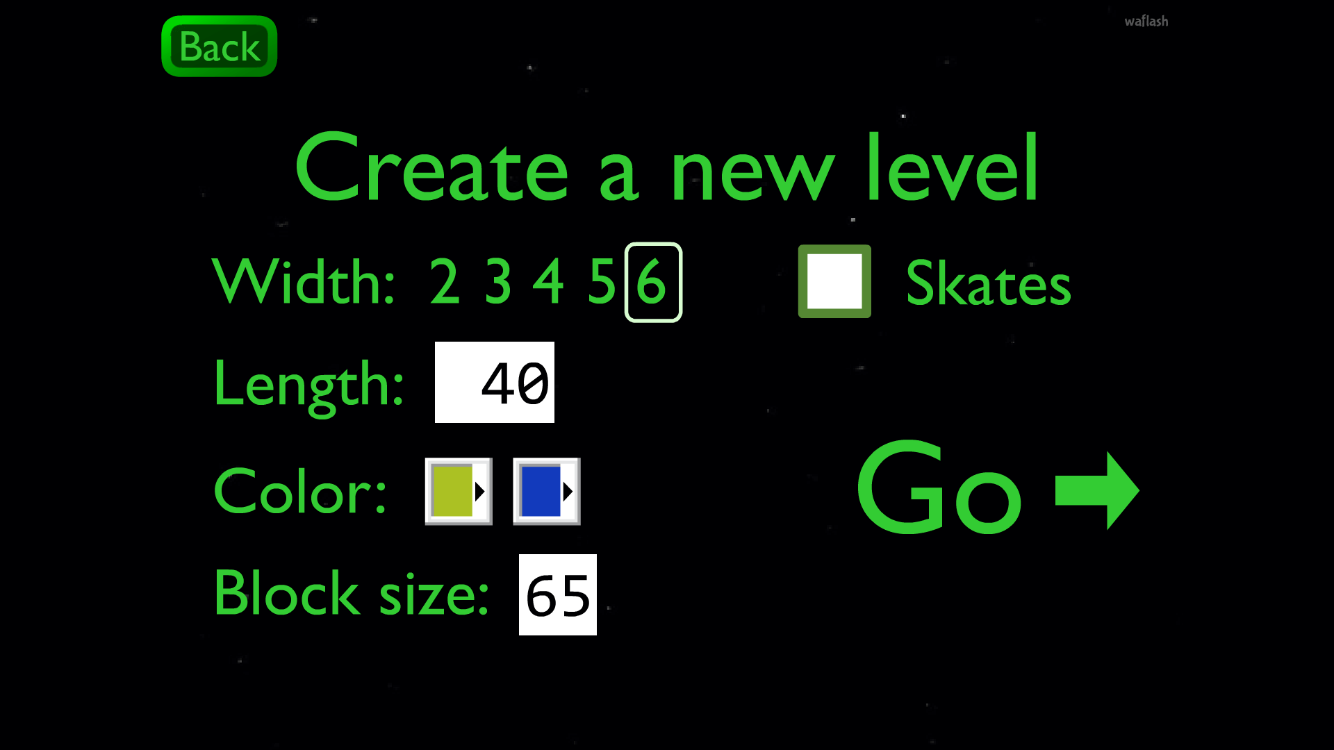 Skater gliding on walls in a futuristic space level