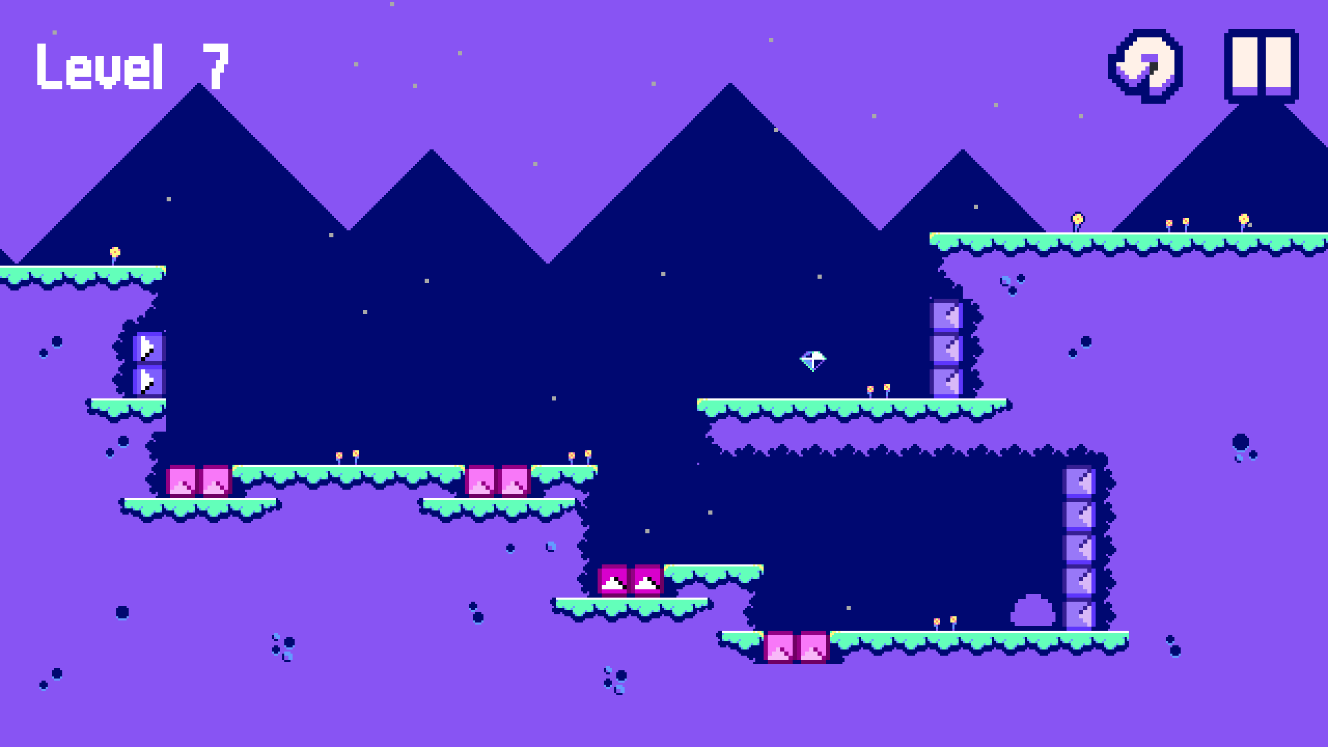 Blob Puzzle main menu with start button and colorful background4