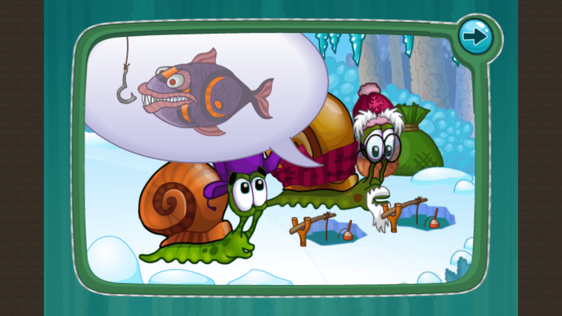 Puzzle level with wild animals and tricky obstacles