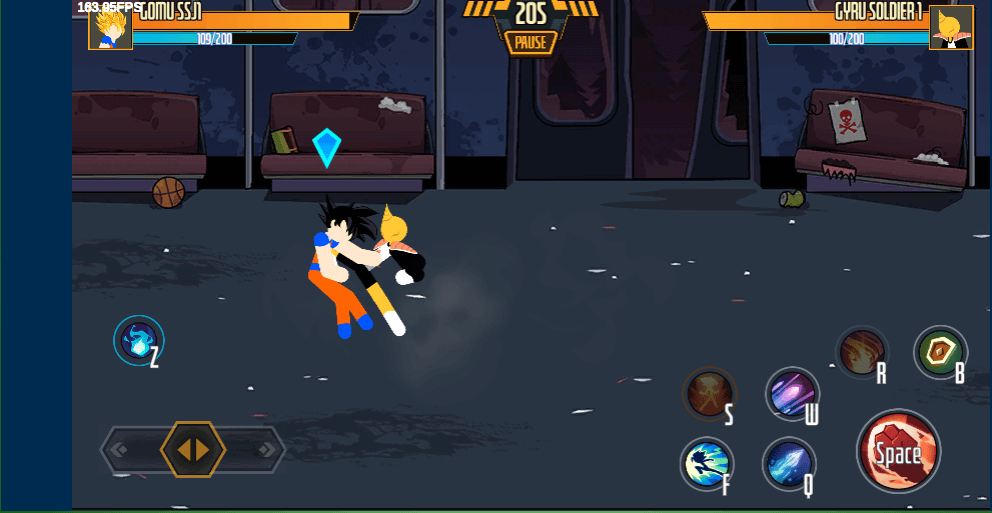 Stickman Dragon Fight