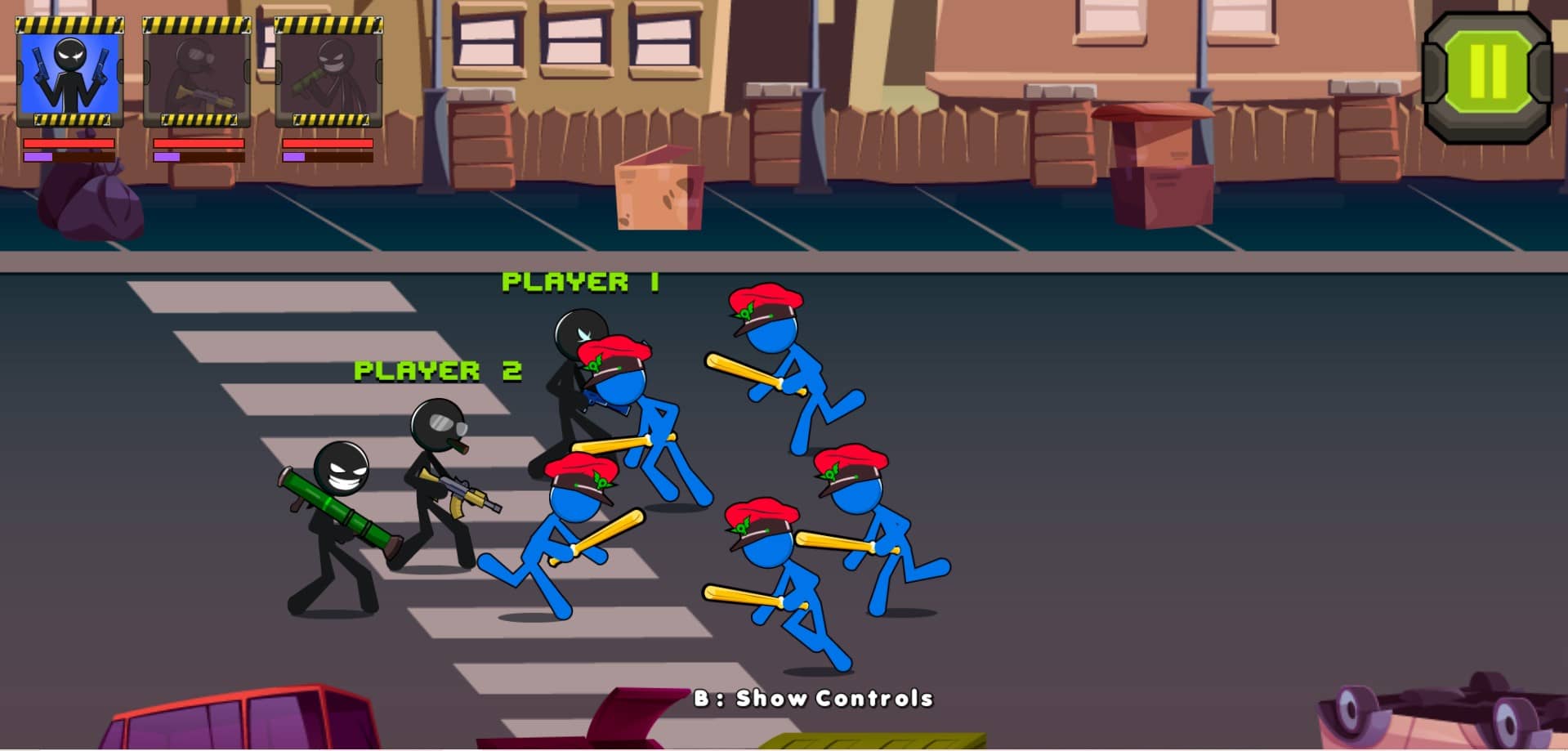 Stickman Team Return05