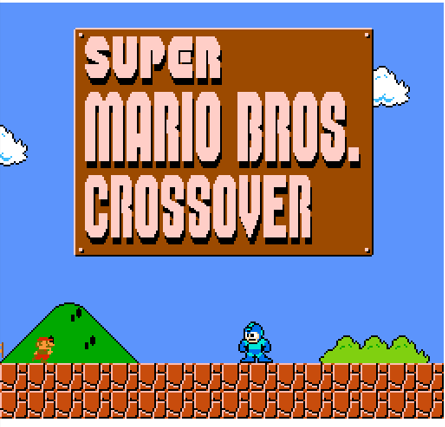 Switching characters mid-game in a classic Mario level