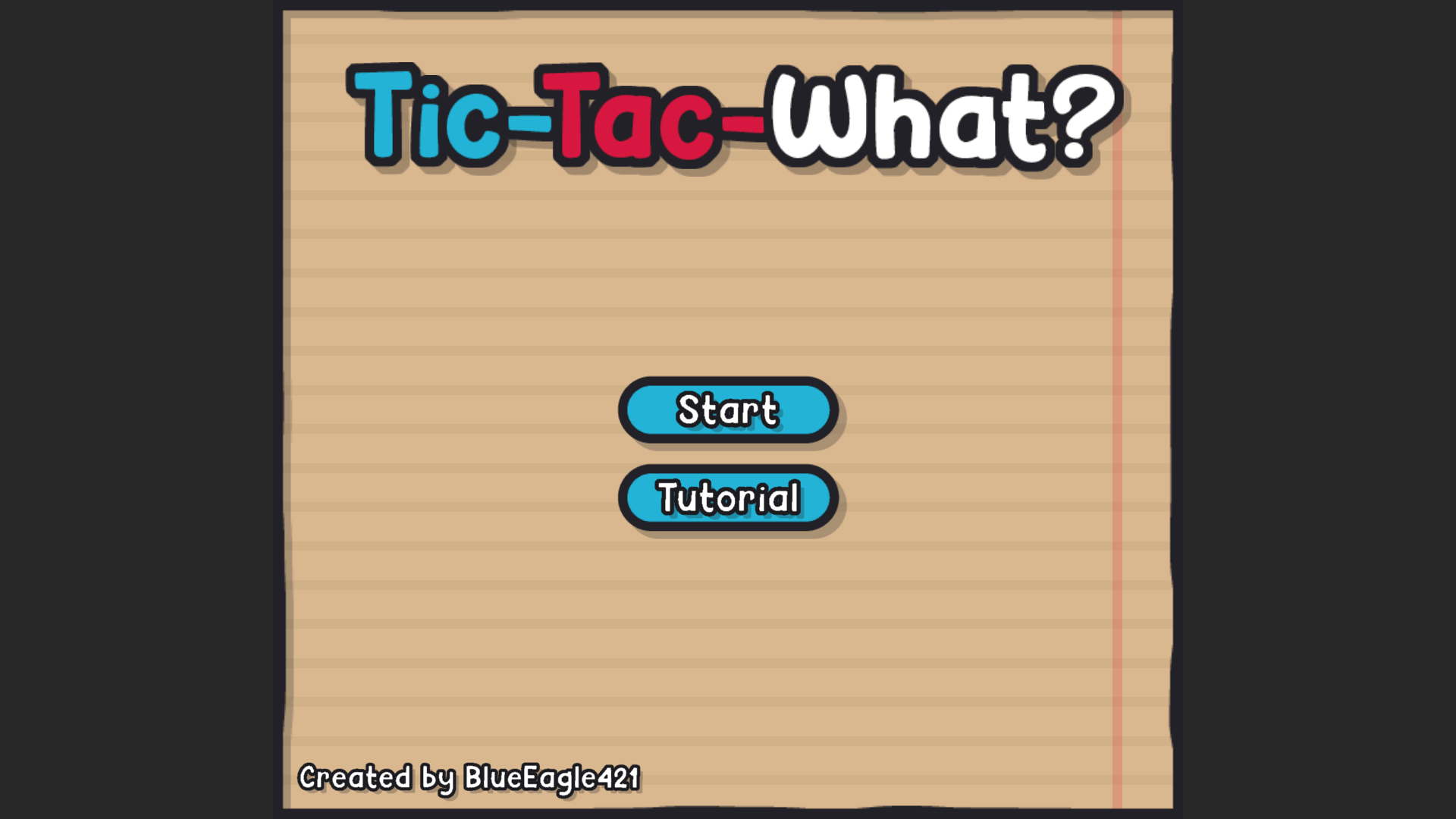 Close-up of the circle shape with two lives in Tic Tac What game