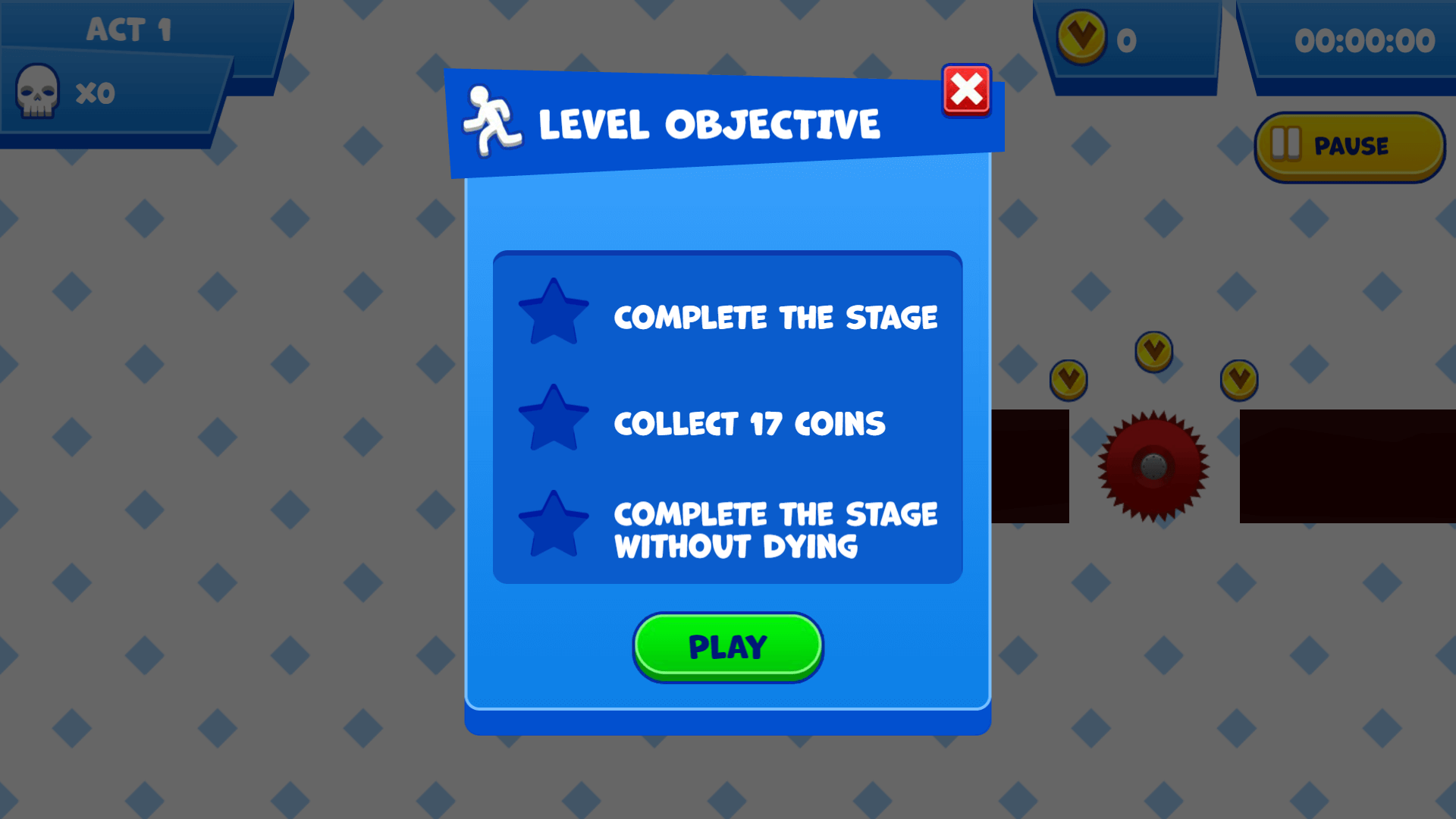 Stickman solving puzzles and avoiding spikes in Vex 6
