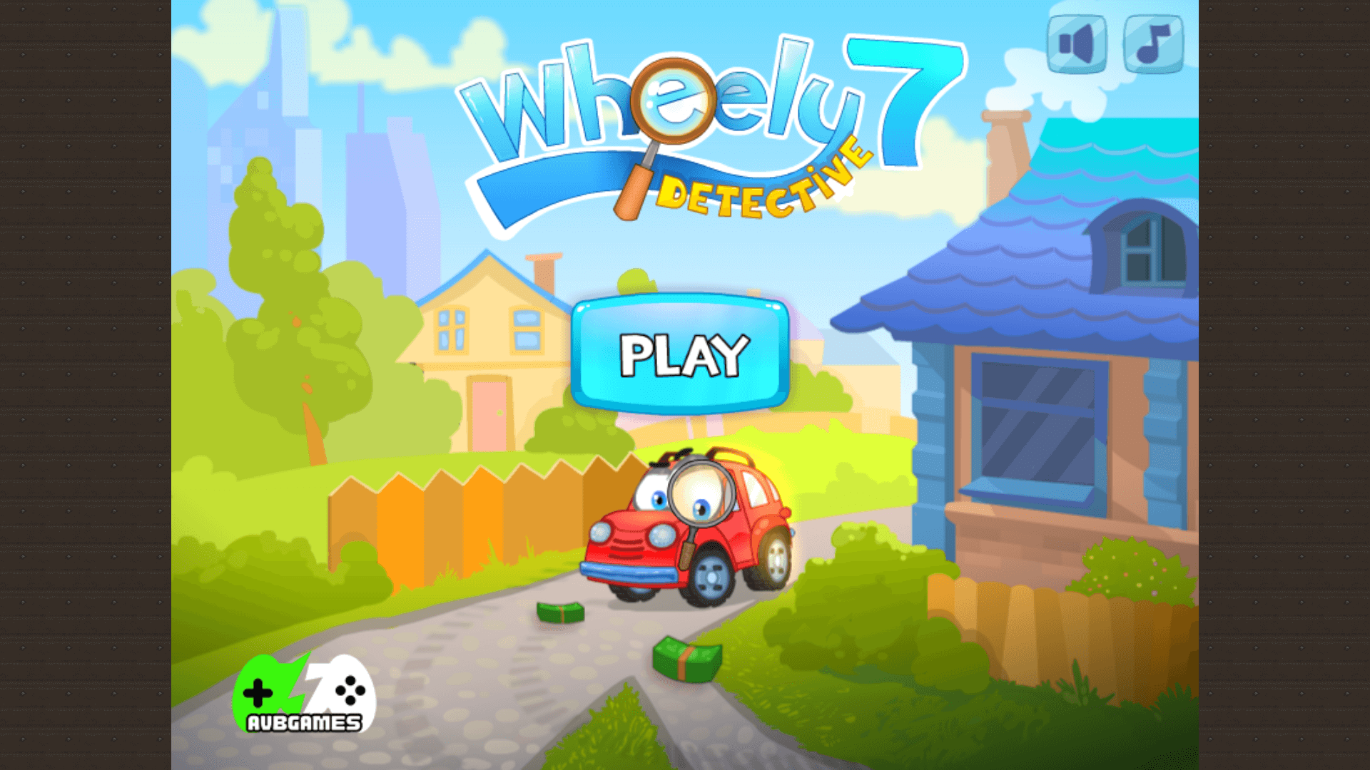 Wheely hiding from guards in a criminal hideout
