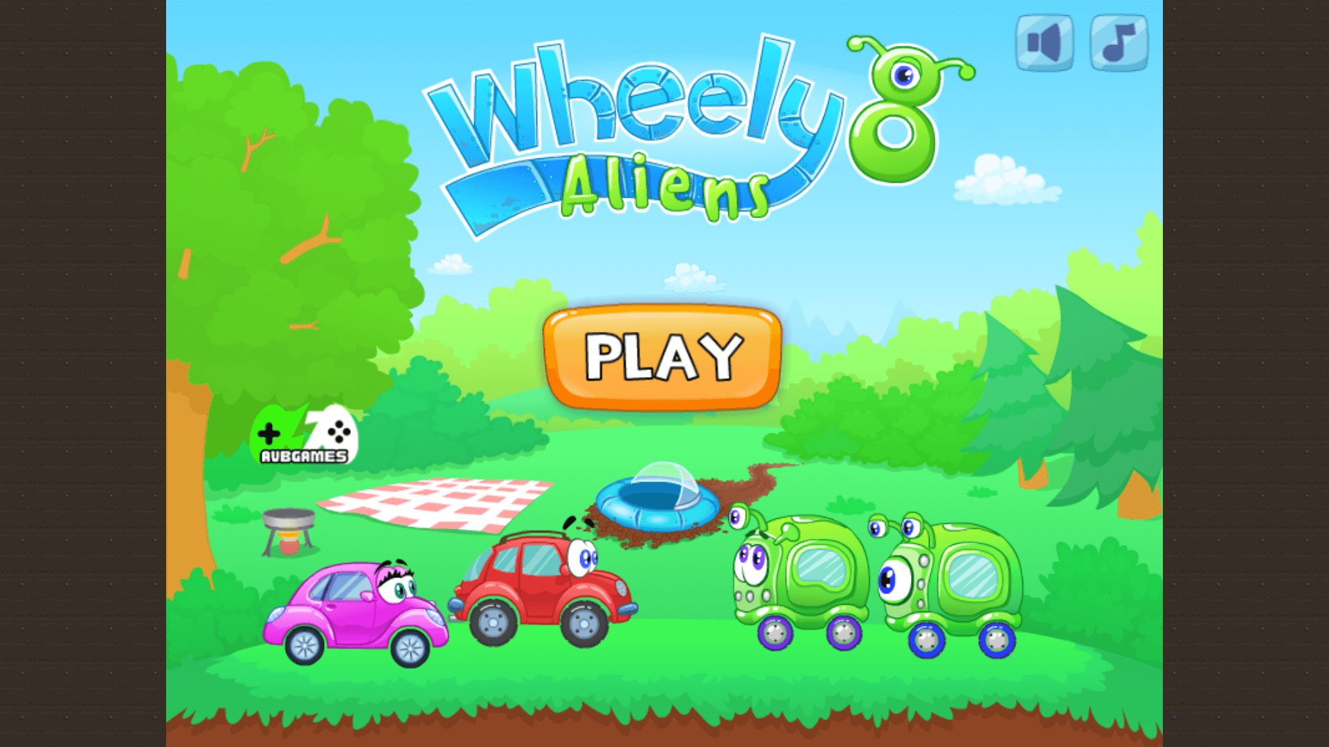 Wheely navigating a futuristic base with alien technology