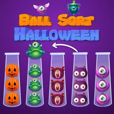 Ball sort halloween