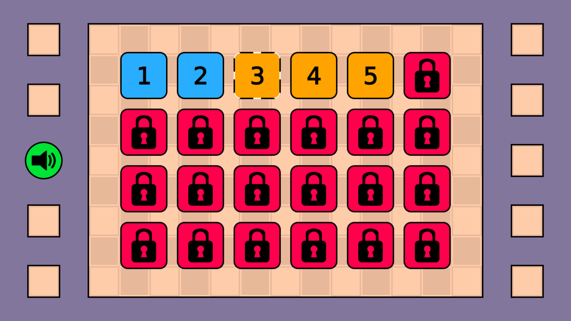 Player placing directional arrows on a platform to guide a character in Arrow Pathway puzzle game4