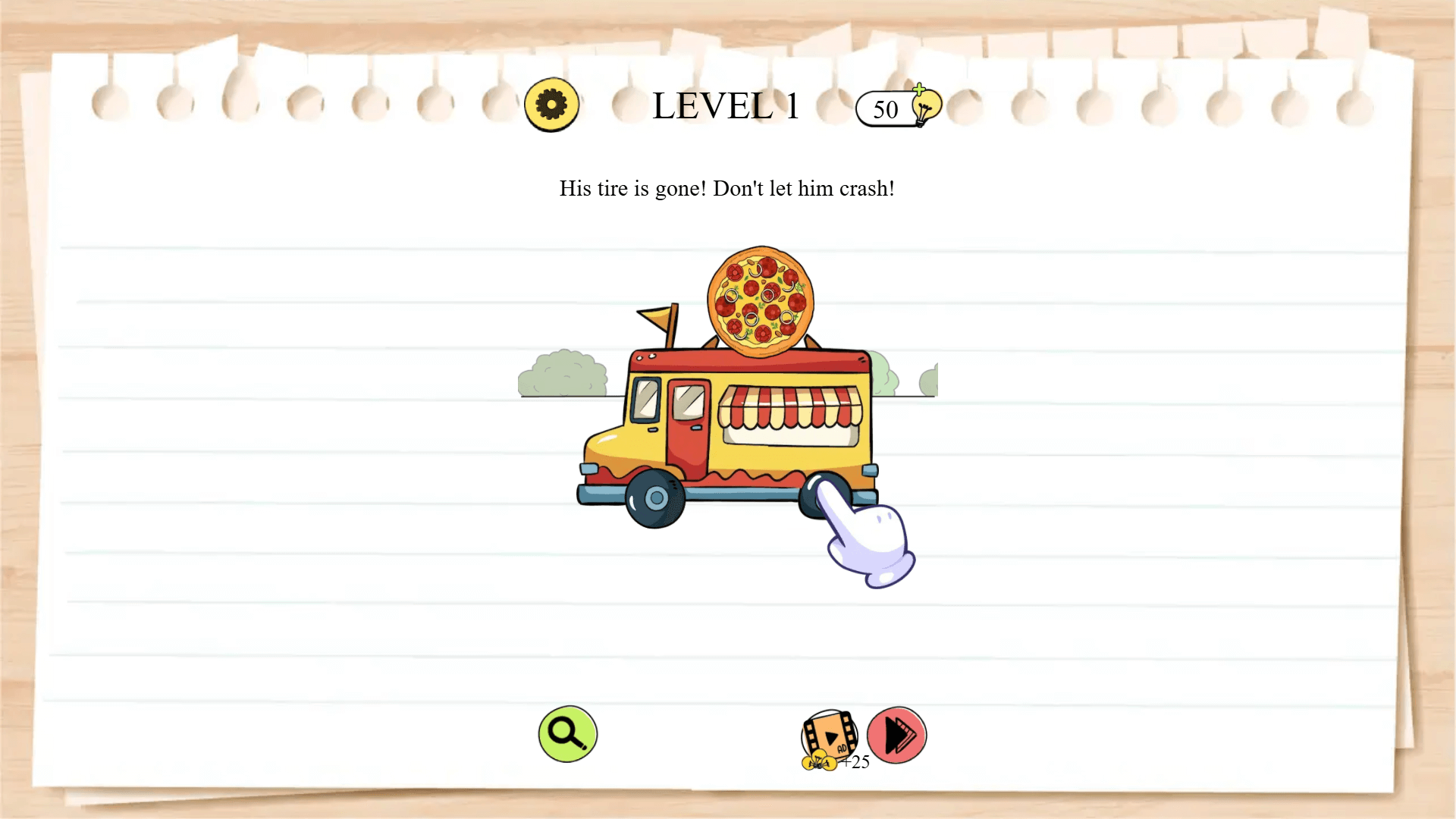 Brain Test All-Star game app icon with colorful brain and star graphics2