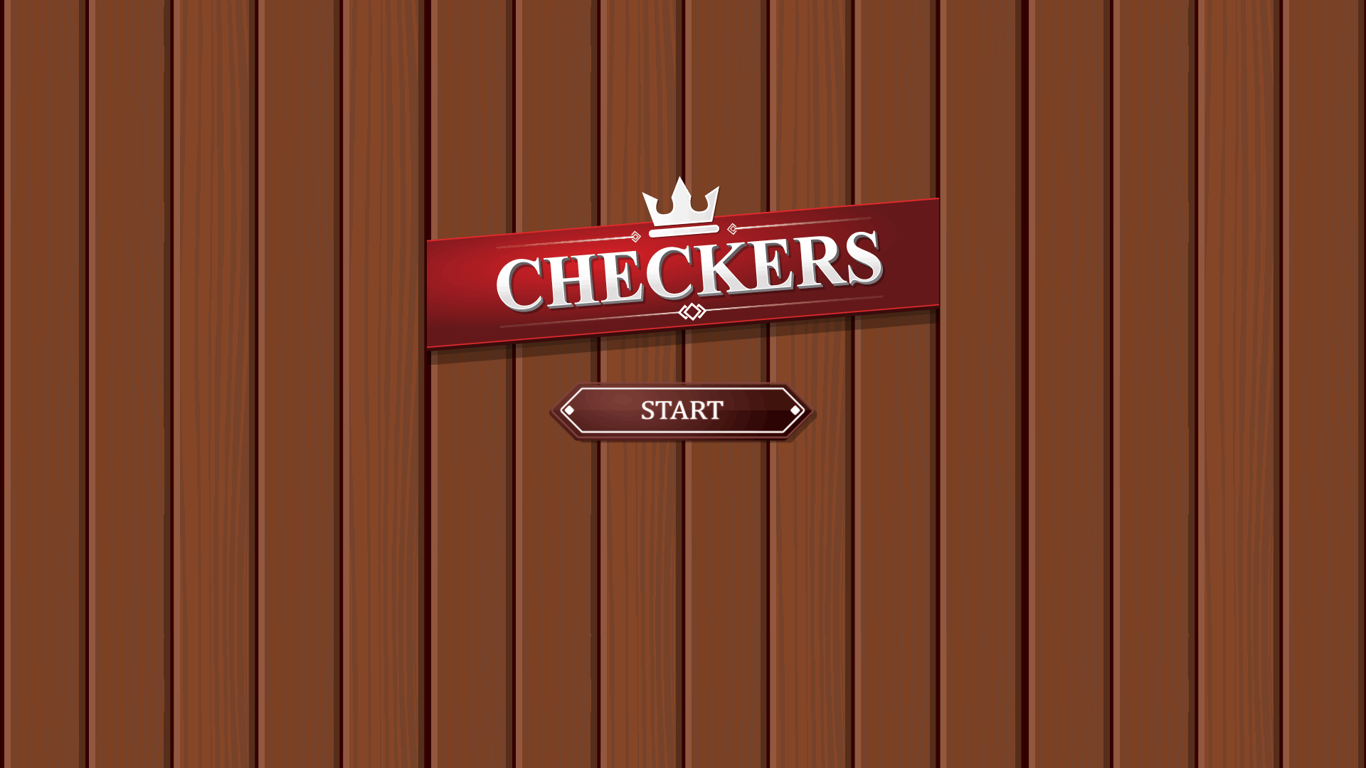 Classic Checkers board with red and black pieces2