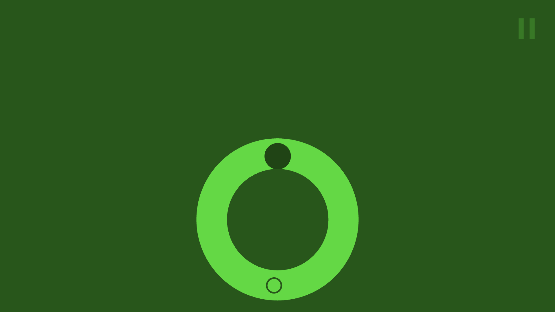 CircloO XL main menu with minimalist design and start button3