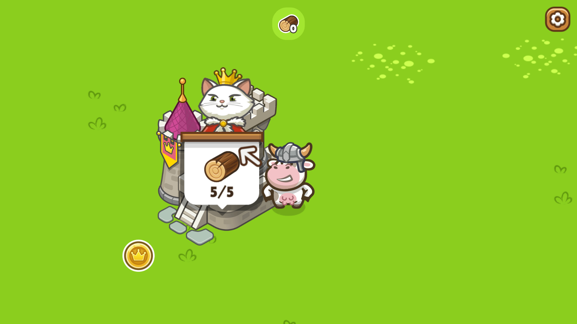 Building a royal fortress under Queen White Cat’s command2