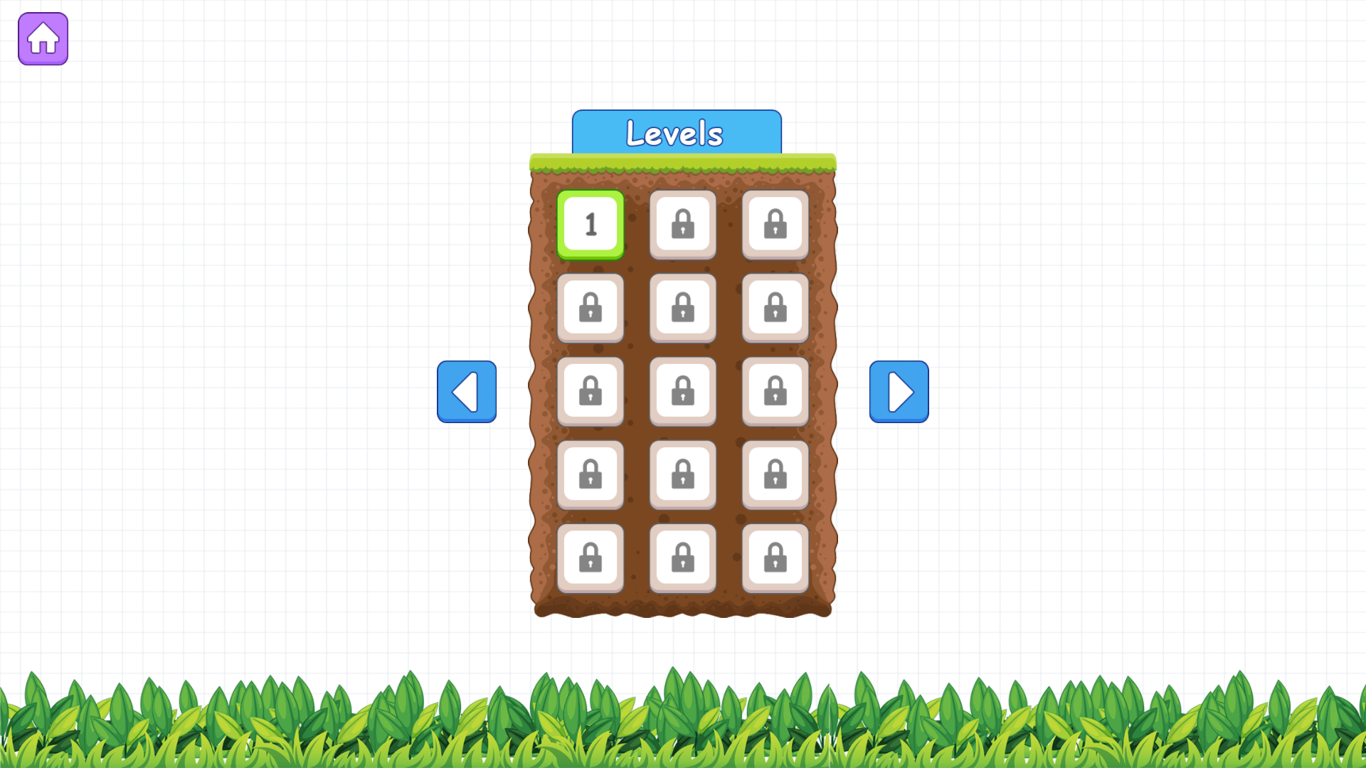 Image showing a completed Doge Blocks level with colorful dog blocks3