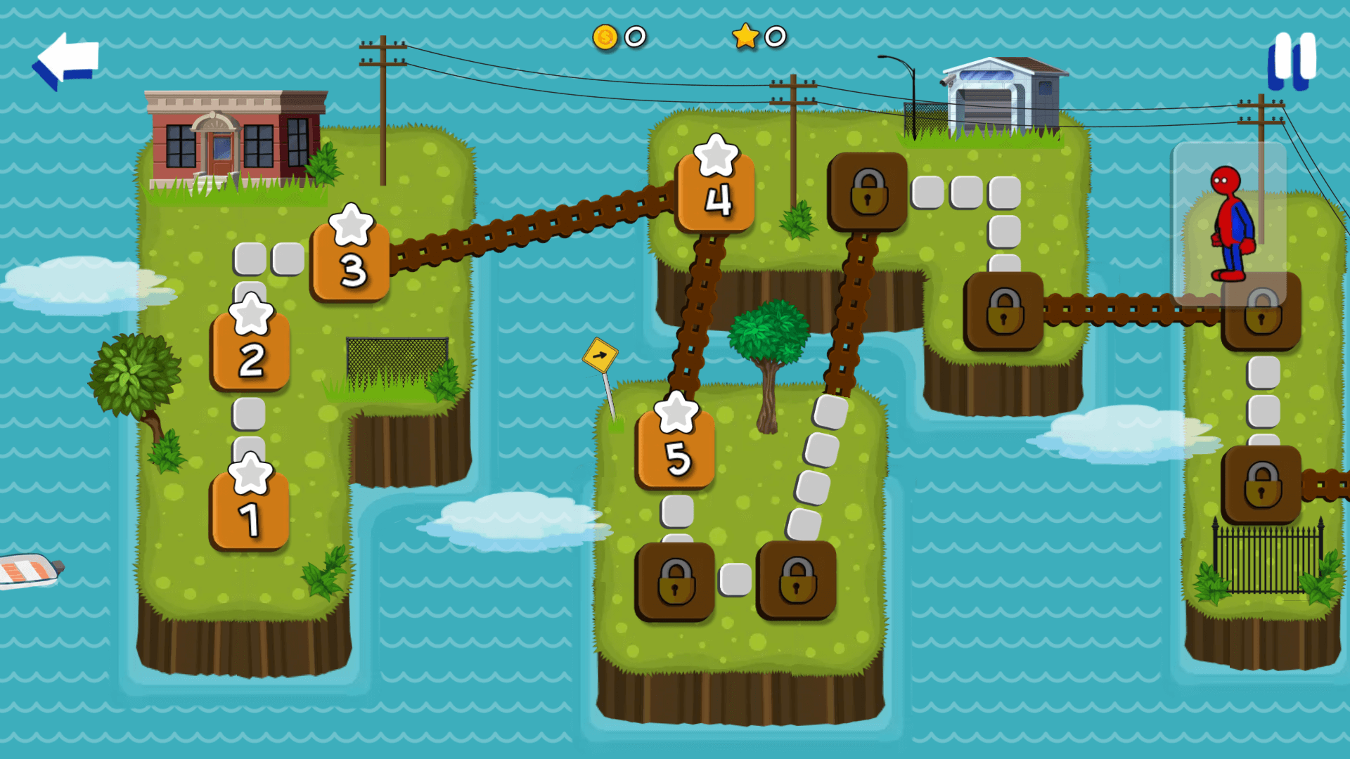 Player flipping over a gap between platforms in Dreadhead Parkour2