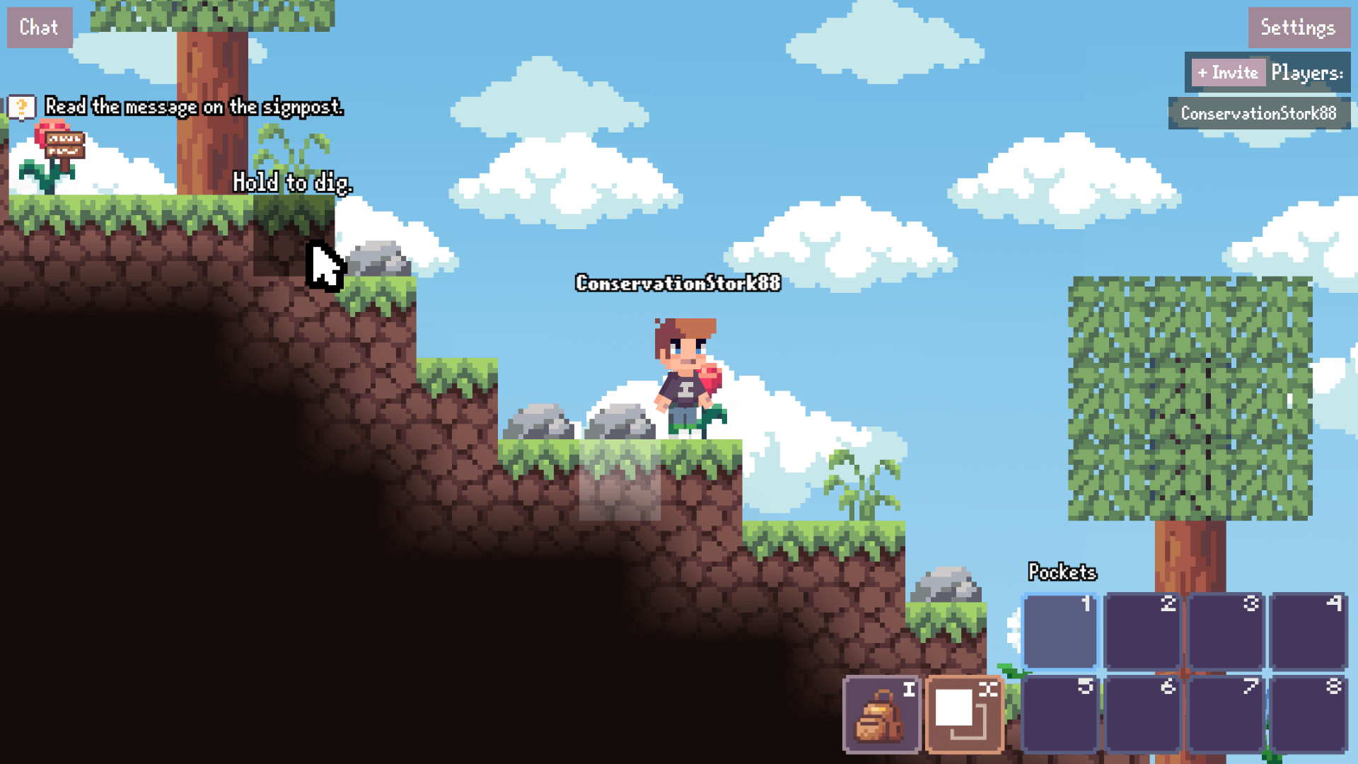 Player constructing a medieval castle with mountains and forests in Fantasy Sandbox1