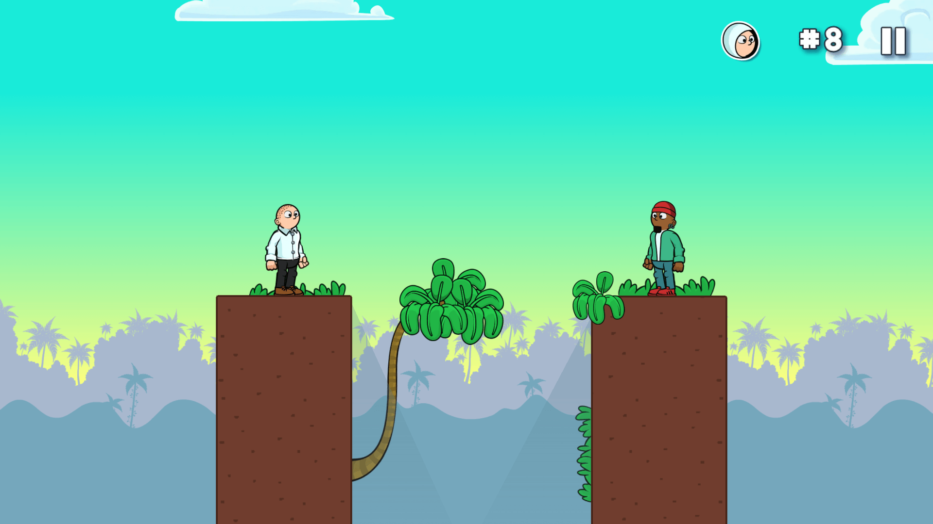 Flip Bros upgrade screen showing unlockable characters