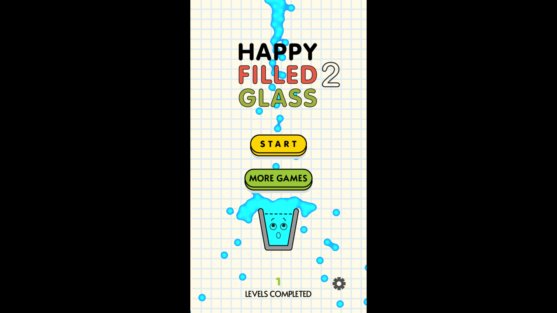 Happy Filled Glass 2 gameplay showing pipe and water mechanics