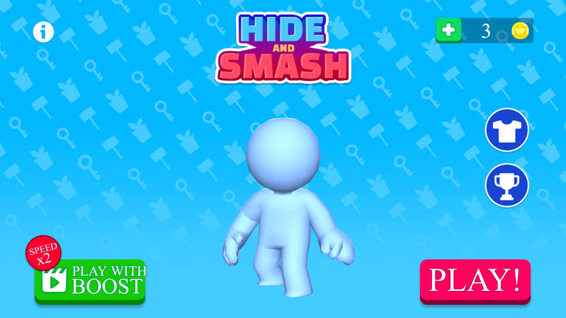 Hide and Smash gameplay with player hiding as an object1