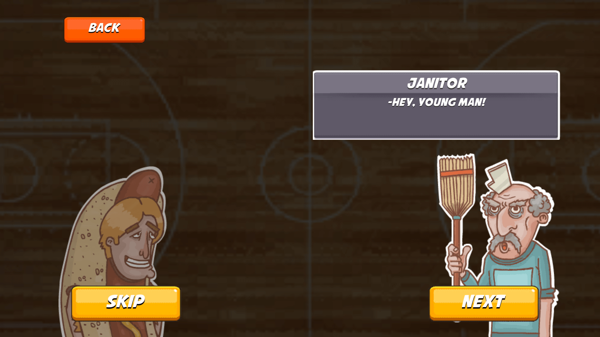 Doctor treating an injured basketball player in Hospital Stories game3