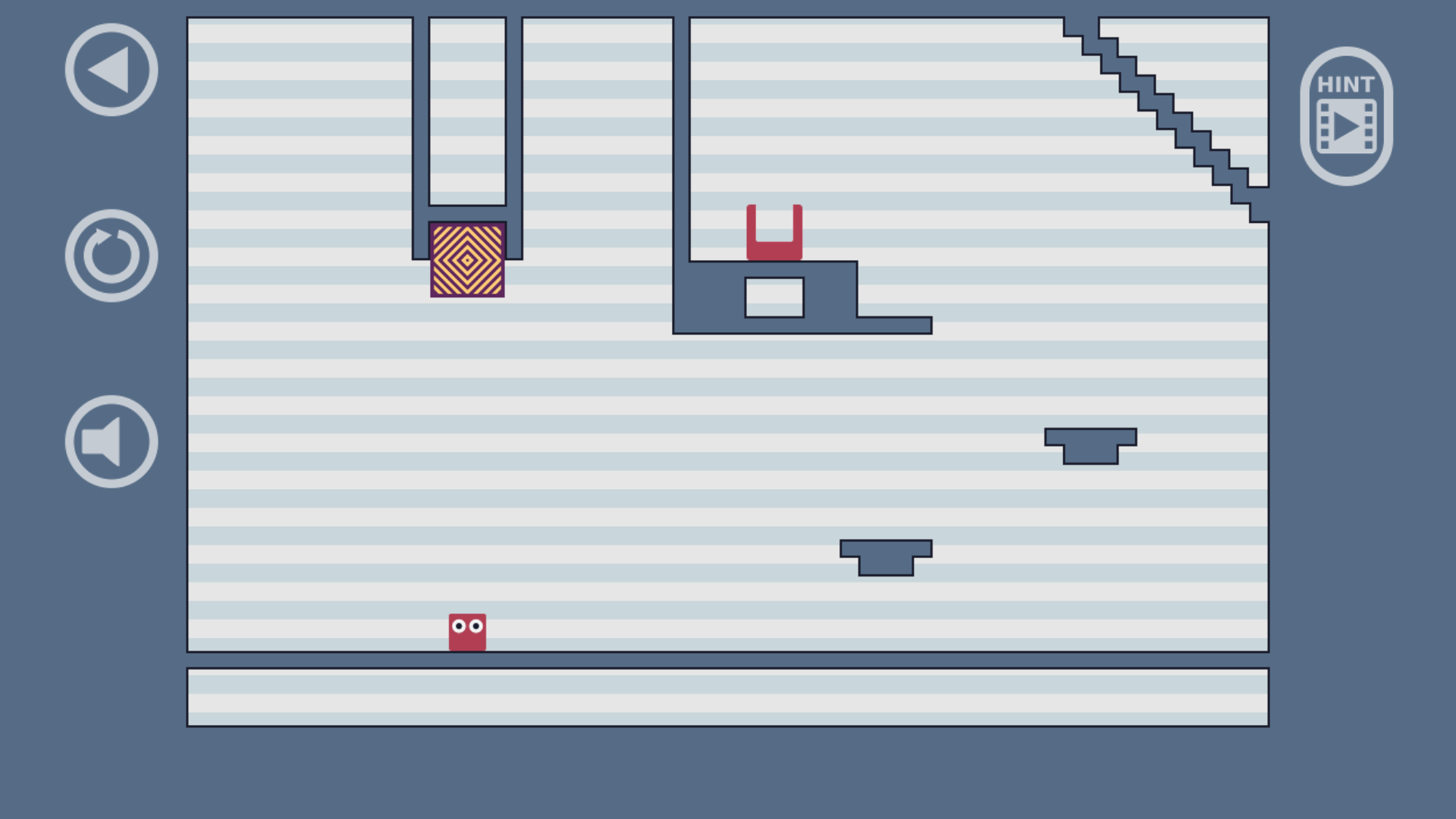 Jumping Shell start menu featuring pixel art character and minimalist background1