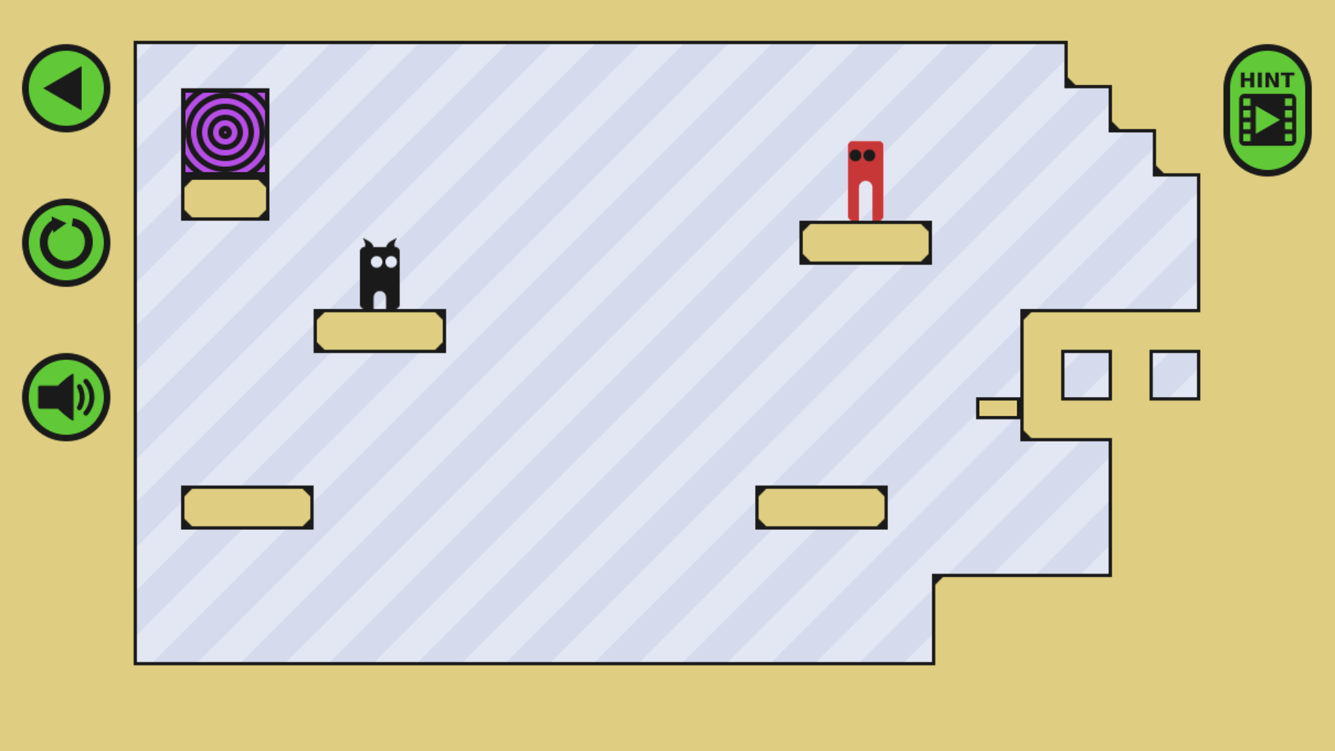 Player character jumping to possess an enemy in Jumpossess puzzle platformer game2