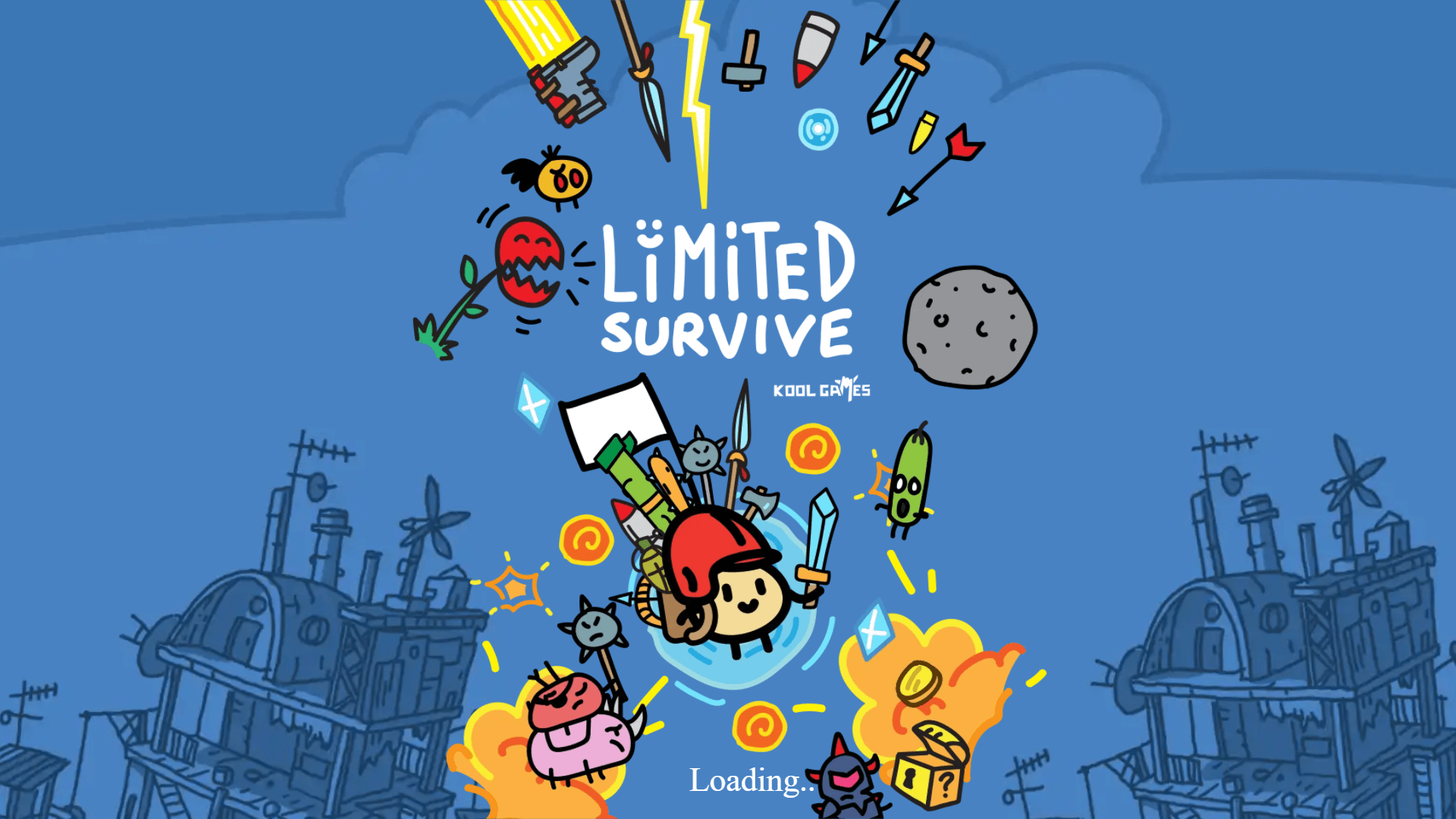 Limited Survive gameplay – hack-and-slash action survival game with hand-drawn graphics